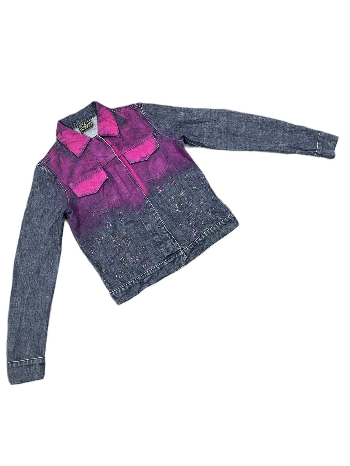 Fendi Fendi Electric Splattered Rare Denim Jacket Size S / US 4 / IT 40 - 7 Thumbnail
