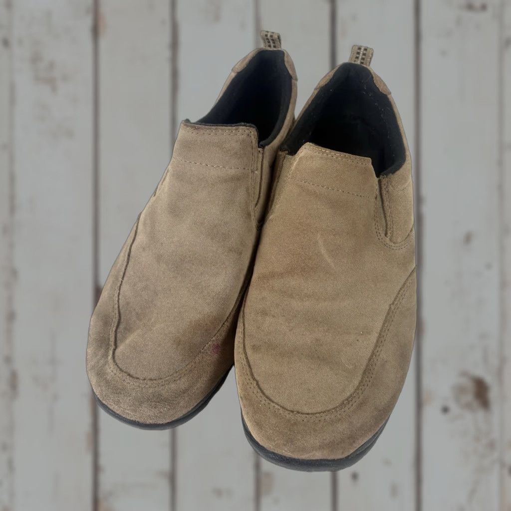 Oakley × Vintage Vintage Oakley Factory Pilot Suede Tan Shoes