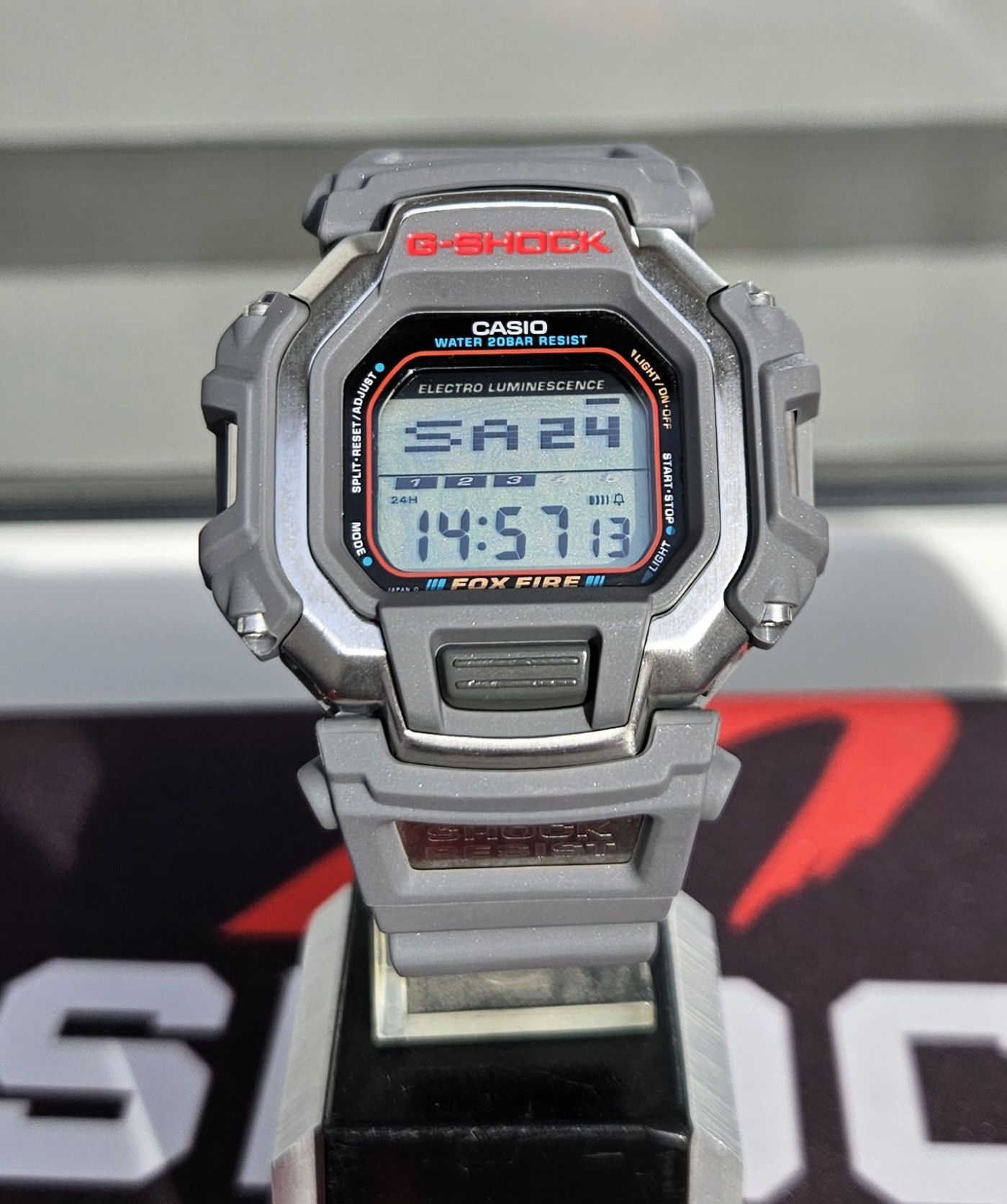 Casio × G Shock × Vintage DW-8120 FOXFIRE SLOT MACHINE VINTAGE-G 