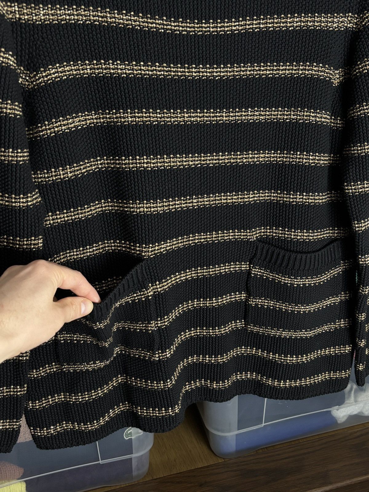 Weekend Max Mara Weekend Max Mara Knit Fibres Pocket Sweater Size S / US 4 / IT 40 - 3 Thumbnail