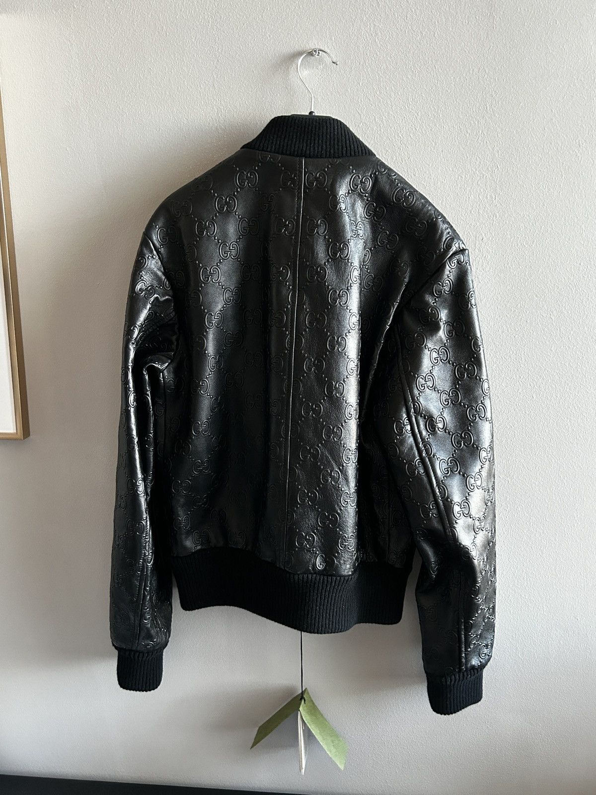 Gucci Gucci embossed leather jacket Size US S / EU 44-46 / 1 - 5 Thumbnail