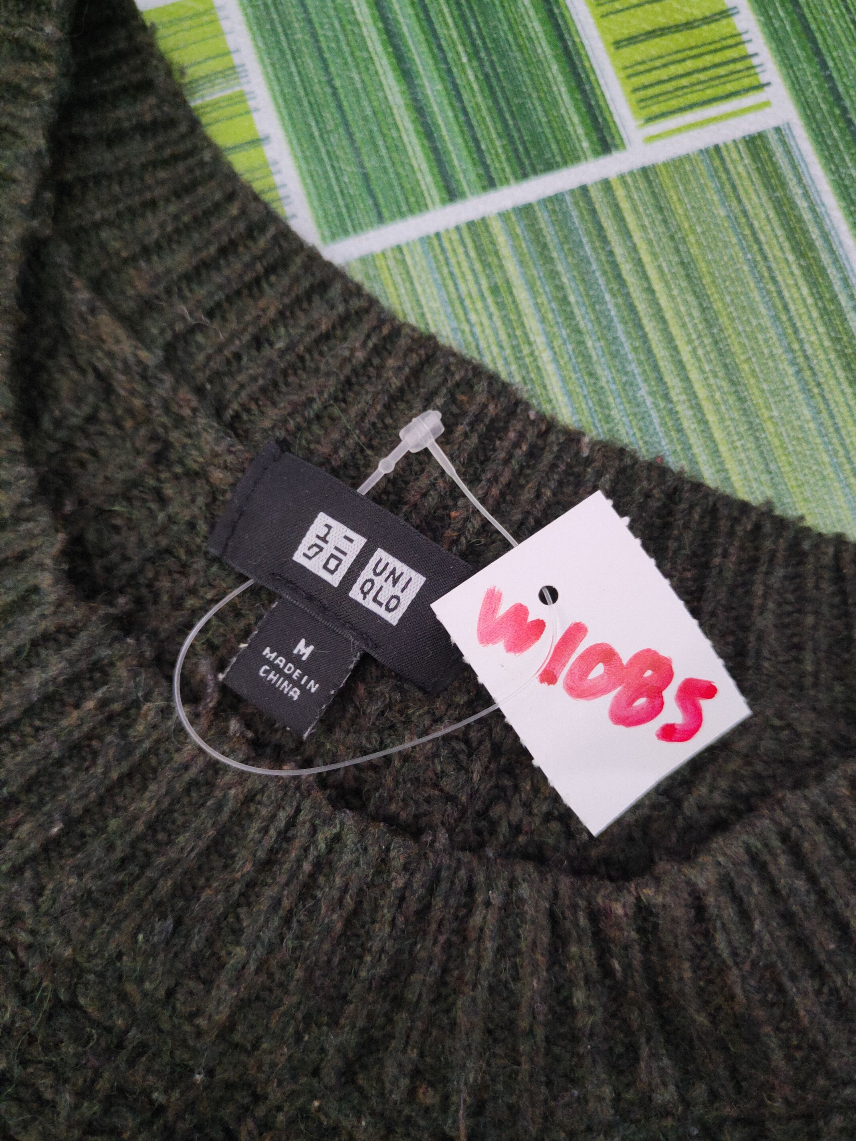 Homespun Knitwear × Japanese Brand × Vintage Uniqlo Dark Green Knitwear Sweatshirts #W1085 Size US M / EU 48-50 / 2 - 12 Thumbnail