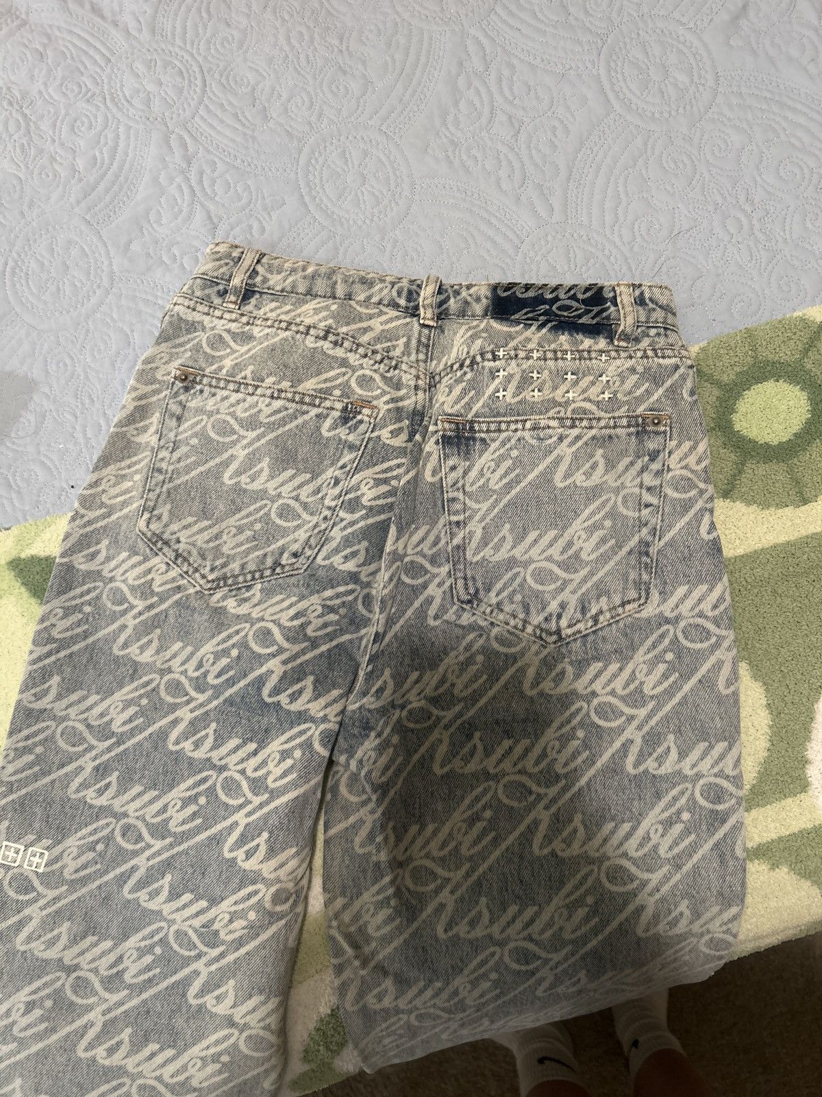 Ksubi Ksubi cursive jeans Size US 27 - 2 Thumbnail