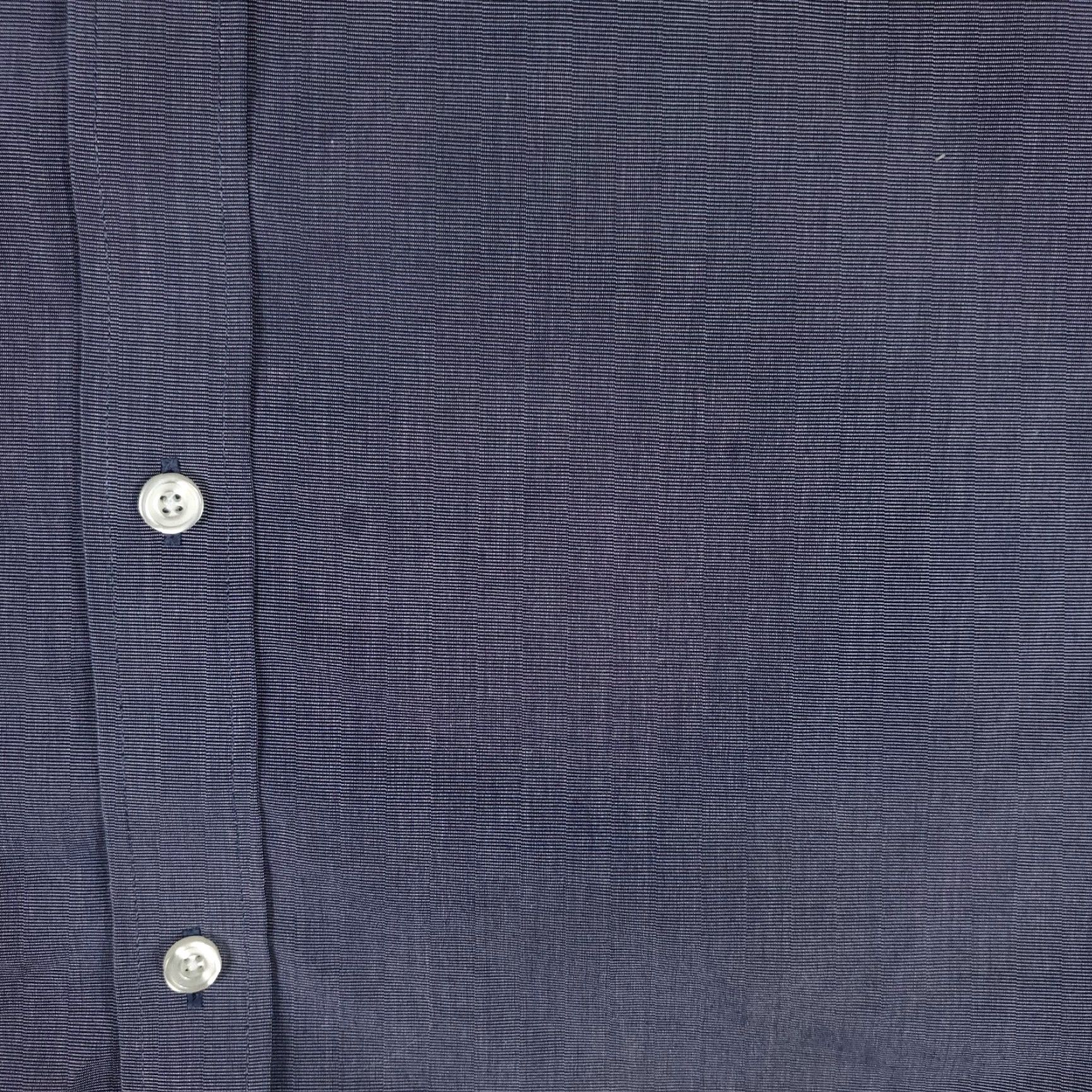 UNTUCKit VINTAGE UNTUCKit Men's Shirt 2XL Blue Casual Button-Up Long Sleeve Cotton Classic Modern Size US XXL / EU 58 / 5 - 3 Thumbnail