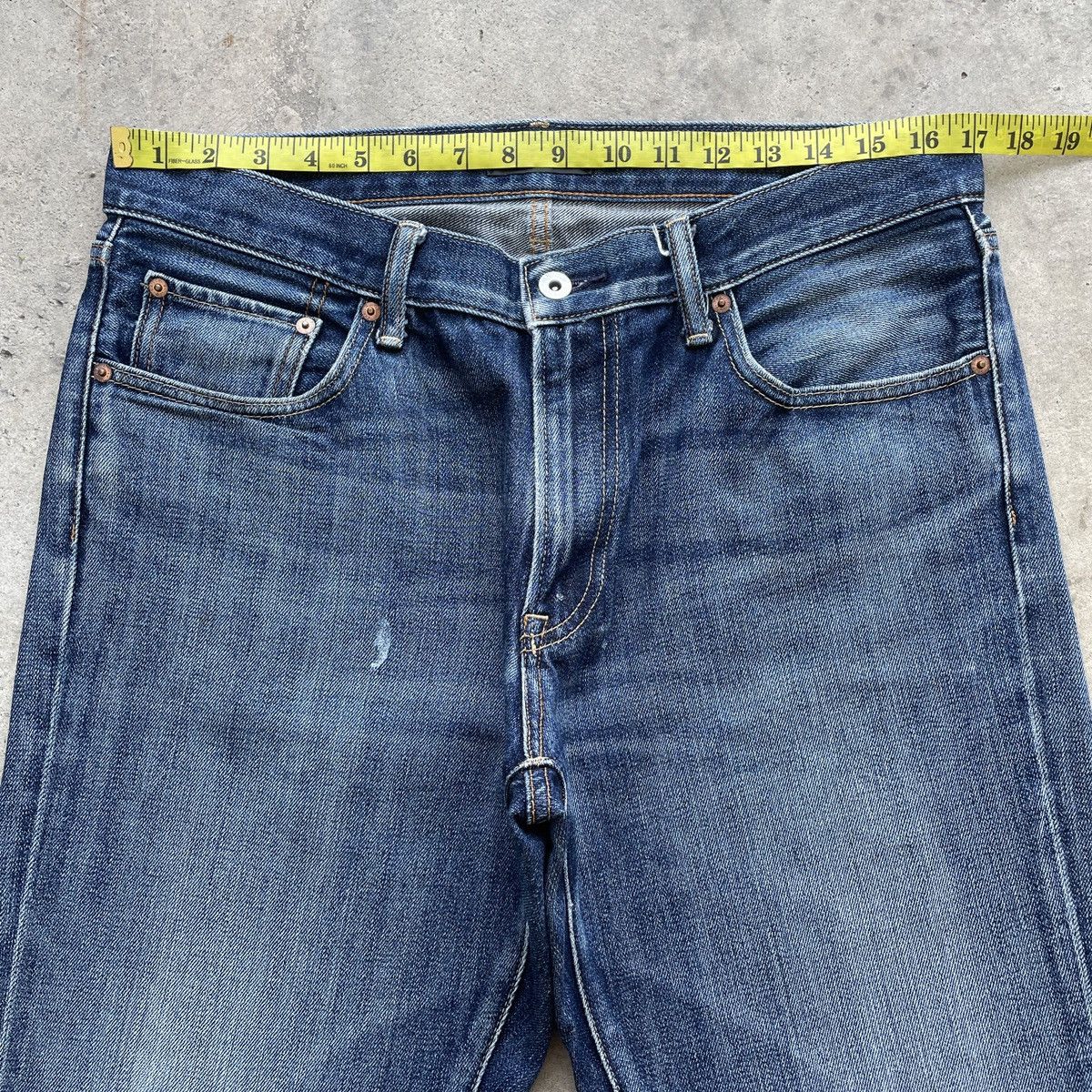 Japanese Brand W34💥 Vintage Japanese Brand Faded Jeans Denim Pants Size US 34 / EU 50 - 5 Thumbnail