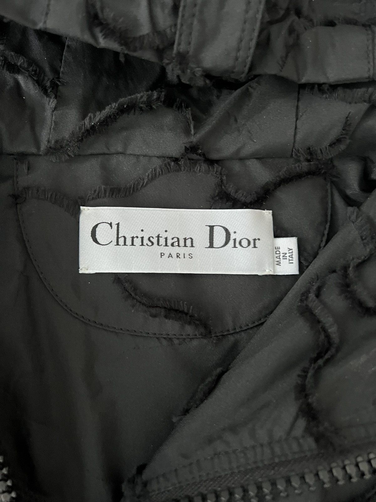 Dior Dior Black Hooded Anorak Jacket Size US M / EU 48-50 / 2 - 8 Thumbnail