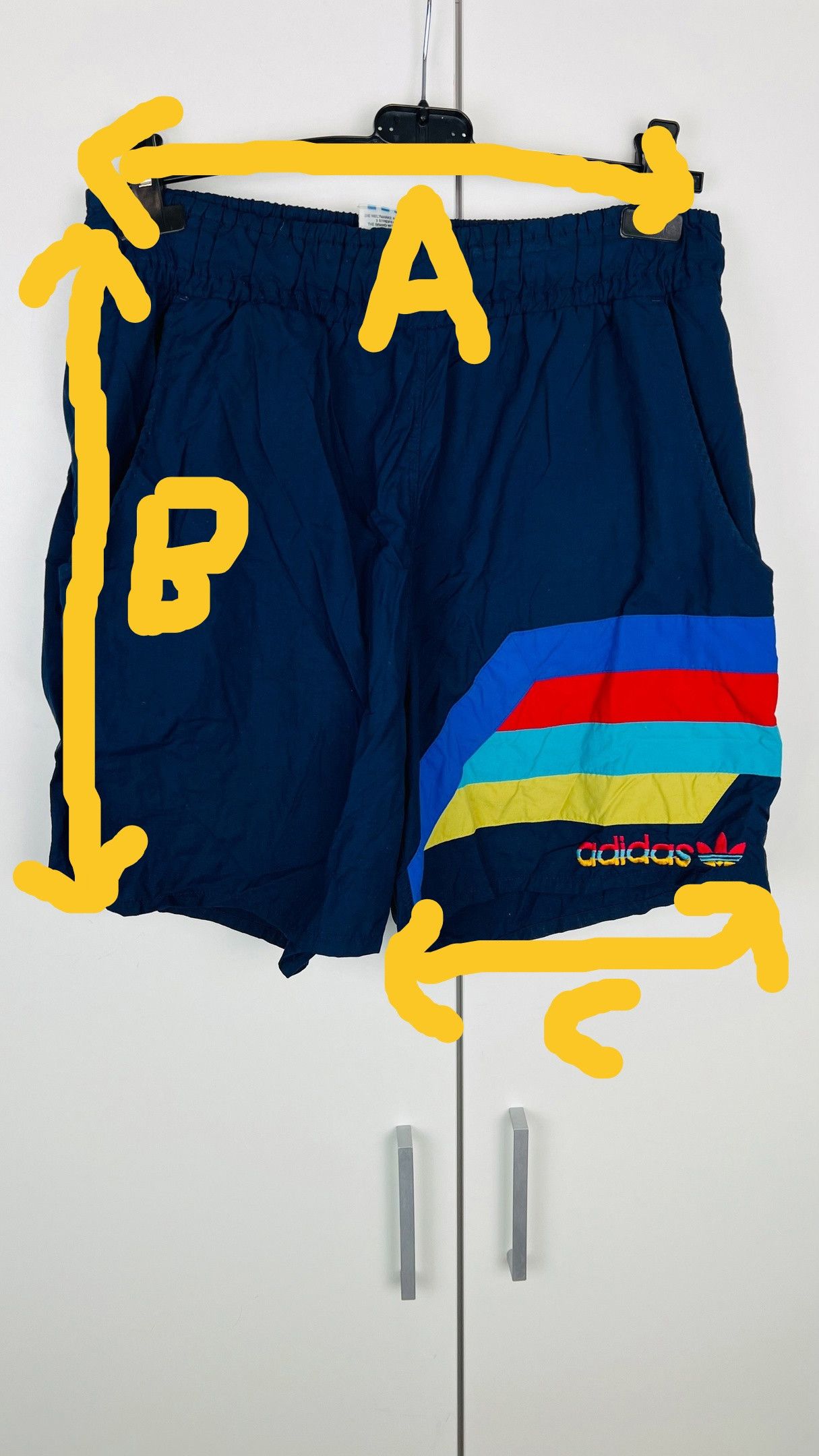Adidas Adidas vintage short size M Size US 32 / EU 48 - 2 Thumbnail