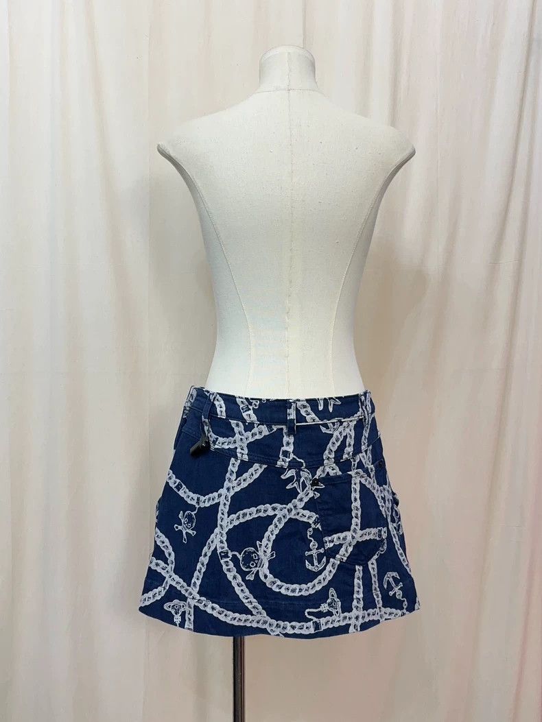 Vivienne Westwood Vivienne Westwood size2 Skull cowboy low waist skirt Size 25" / US 0 / IT 36 - 7 Thumbnail