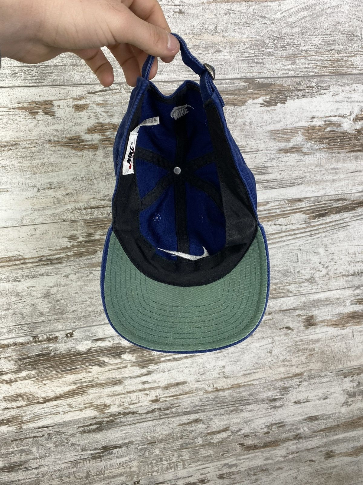 Nike × Vintage Mens Vintage Nike swoosh cap hats big logo acg streetwear Size ONE SIZE - 8 Thumbnail