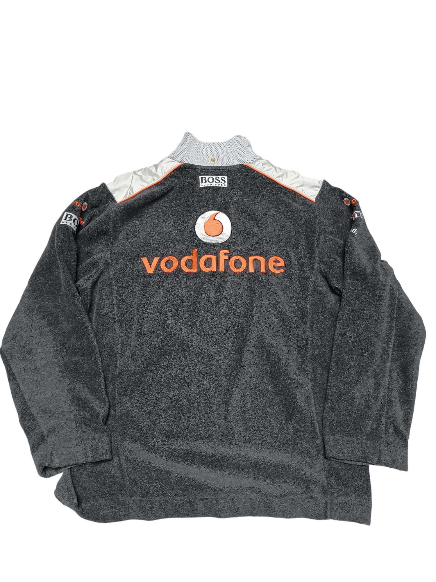 Formula 1 MC LAREN MERCEDES X VODAFONE BIGLOGO FLEECE 1/3 SWEATSHIRT Size US M / EU 48-50 / 2 - 3 Thumbnail