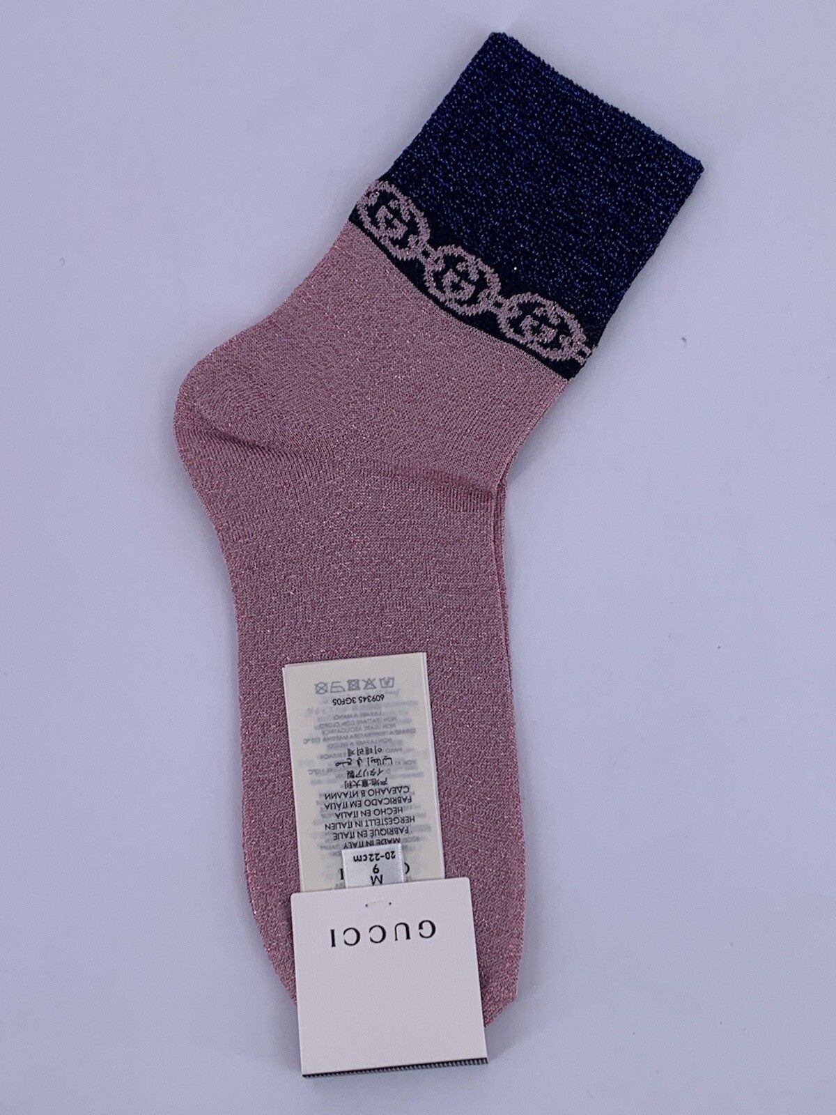 Gucci New Gucci Socks Size-M/38-39/US-8-9 Size ONE SIZE - 4 Thumbnail