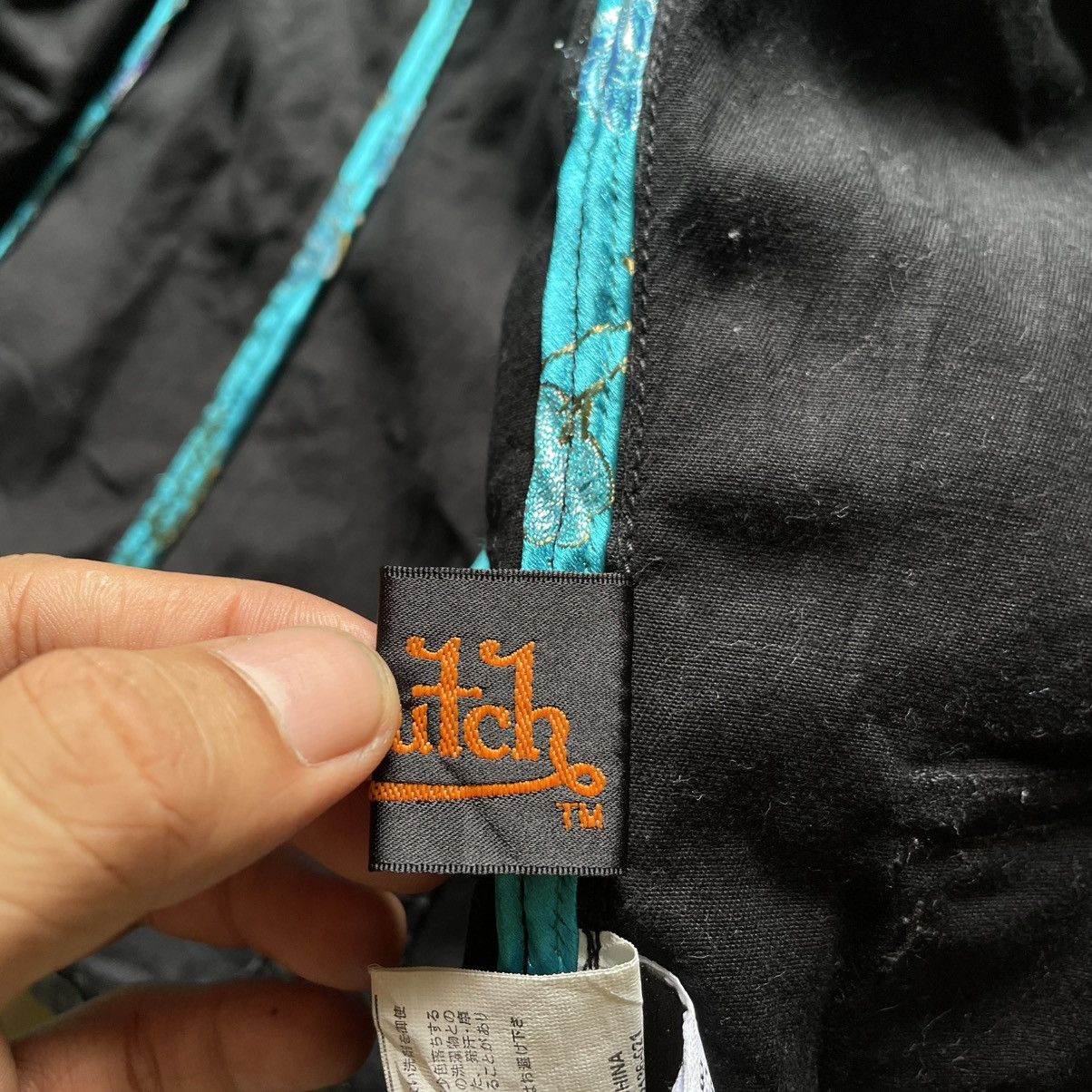 Von Dutch VINTAGE VON DUTCH COTTON + LEATHER JACKET Size M / US 6-8 / IT 42-44 - 10 Thumbnail