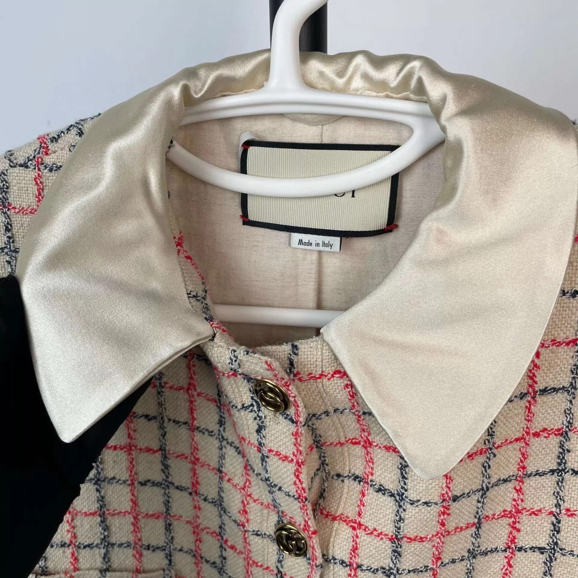 Gucci Gucci color blocked wool coat 40 Size S / US 4 / IT 40 - 8 Thumbnail