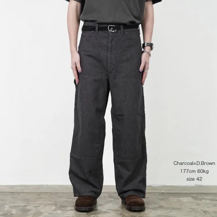 Other Auberge ANTON herringbone cotton double knee pants Size US 34 / EU 50 - 11 Thumbnail