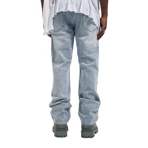 VIBE Distressed Denim Jeans Size US 32 / EU 48 - 7 Thumbnail