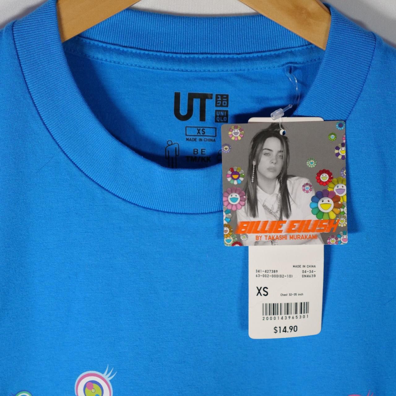 Billie Eilish × Takashi Murakami × Uniqlo NWT Uniqlo Billie Eillish x Takashi Murakami Eyes Tee Size US XS / EU 42 / 0 - 3 Thumbnail
