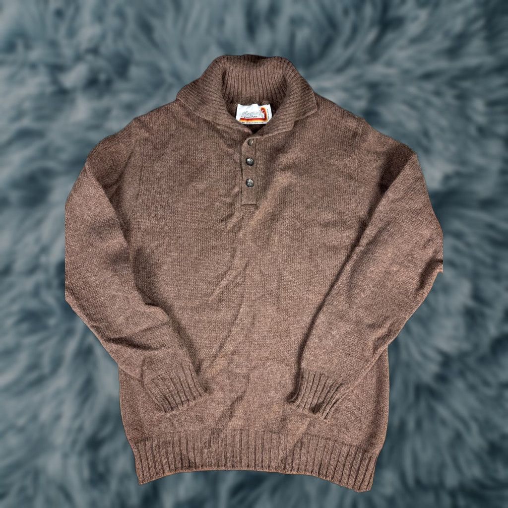 Vintage VINTAGE Puritan ThermaX Wool Sweater Made In USA Sz M Brown Sweater Mens Wool Pullover M Brown USA Vintage Puritan ThermaX Wool Sweater Mens Size US M / EU 48-50 / 2 - 1 Thumbnail