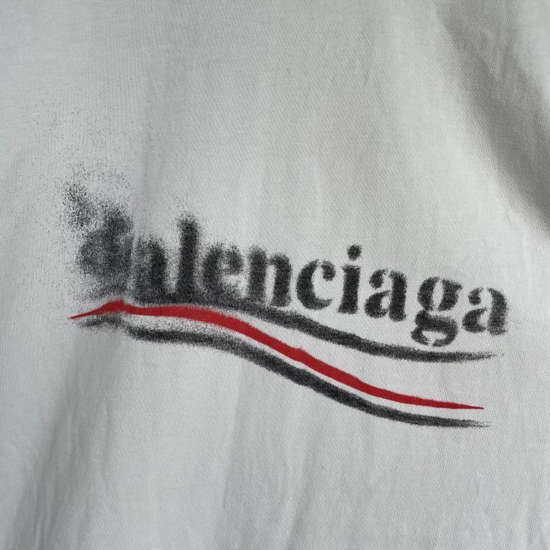 Balenciaga Balenciaga Fuzzy Coke Printed Short Sleeve T-Shirt Size US S / EU 44-46 / 1 - 4 Thumbnail