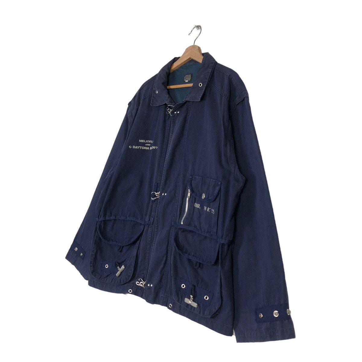 Issey Miyake 🔥VINTAGE CARGO JACKET MULTI POCKET BONDAGE INCOR 3 Size US L / EU 52-54 / 3 - 2 Thumbnail