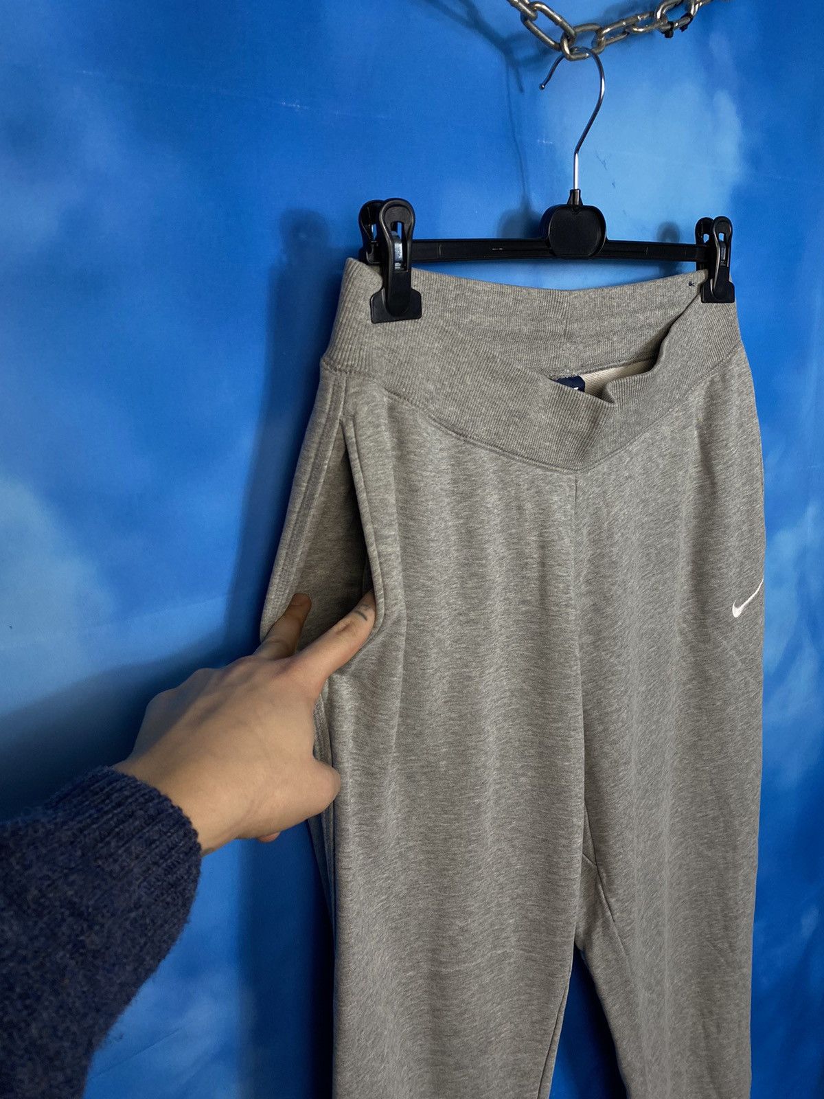 Nike × Vintage 🔥 Nike vintage cotton sweatpants baggy Size US 33 - 3 Thumbnail