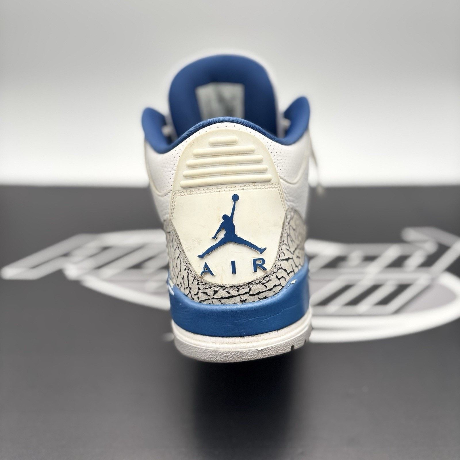 Jordan Brand Size 13 - Jordan 3 Retro Mid Washington Wizards Size US 13 / EU 46 - 3 Thumbnail