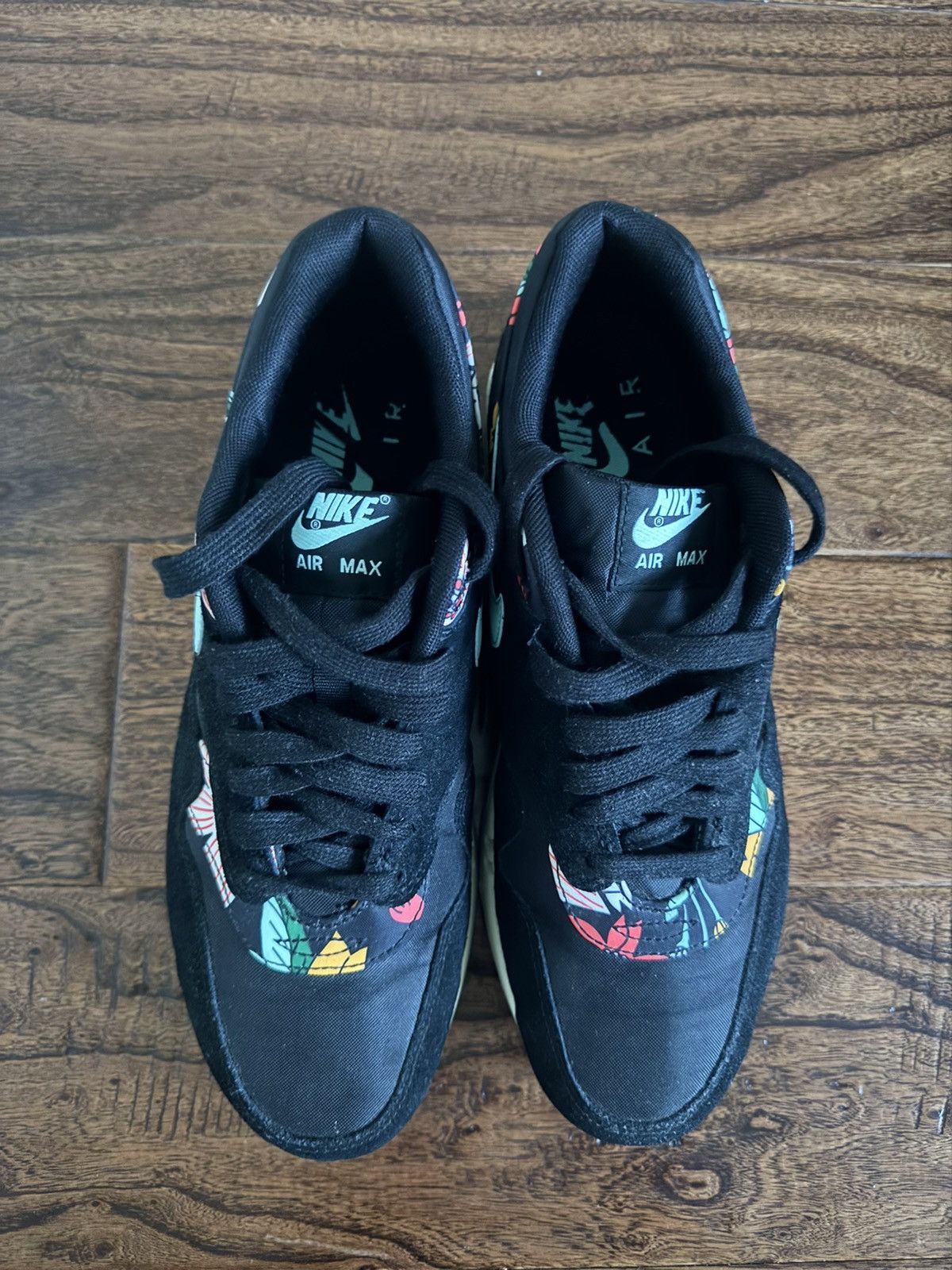Nike Nike Air Max 1 Aloha Black 2014 Size US 9.5 / EU 42-43 - 3 Thumbnail