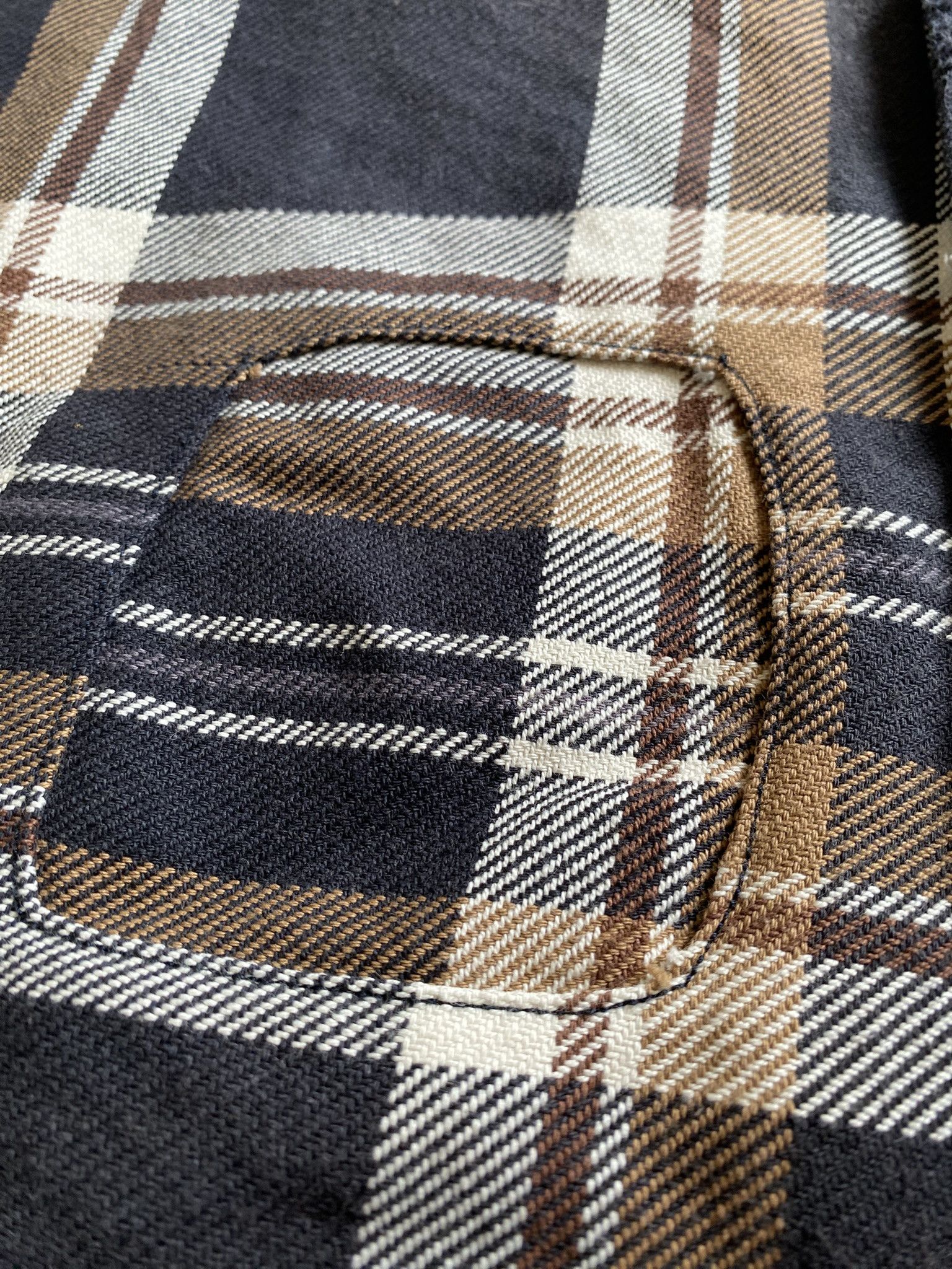Kapital DISTRESSED VINTAGE WASH CHECK SHIRT Size US M / EU 48-50 / 2 - 8 Thumbnail