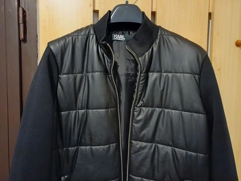 Karl Lagerfeld Karl Lagerfeld Men's Quilted Hybrid Jacket - New, size M Size US M / EU 48-50 / 2 - 2 Thumbnail