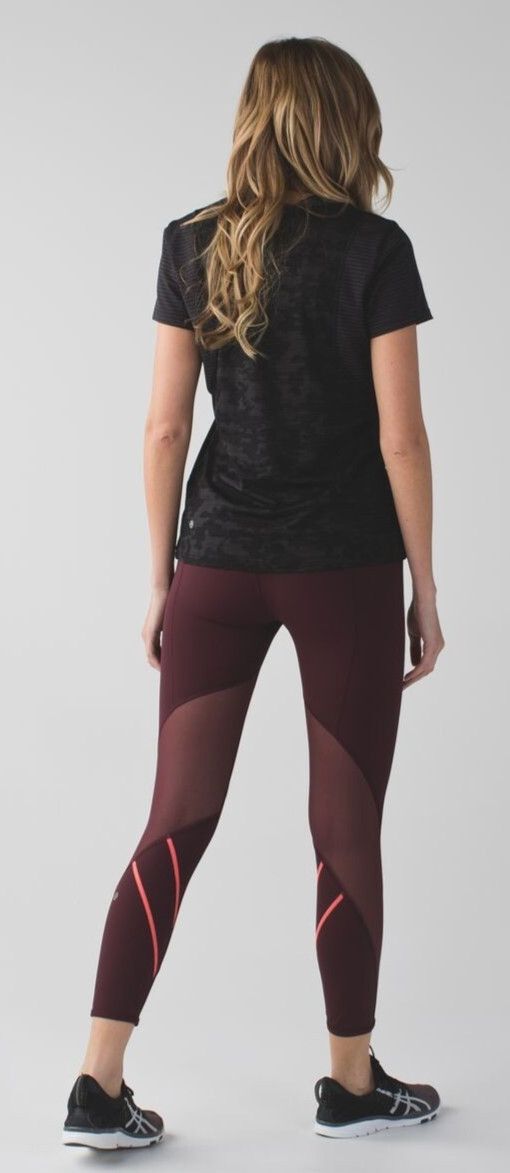 Lululemon Lululemon All Meshed Up 7/8 Tight Leggings Size 24" / US 00 / IT 34 - 5 Thumbnail