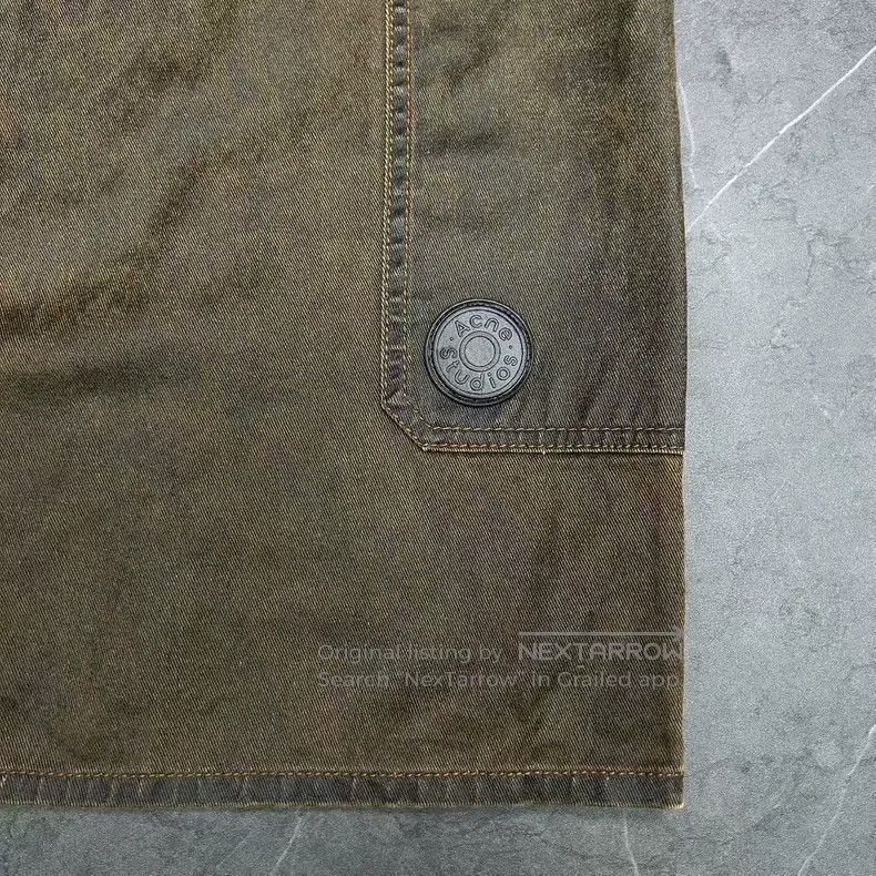 Acne Studios Acne Studios 25SS Distressed Mud Dye Shorts Size US 34 / EU 50 - 3 Thumbnail