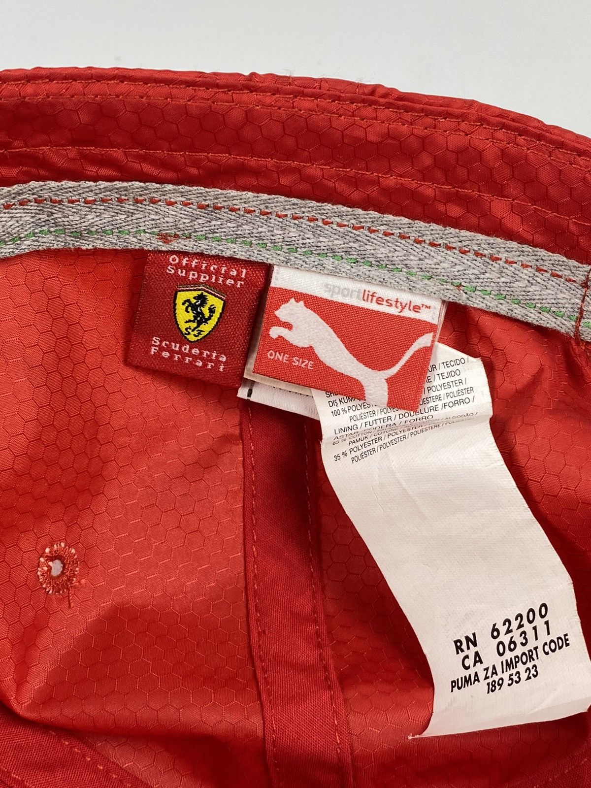 Ferrari × Puma Puma Ferrari Nylon Cap Logo One size Size ONE SIZE - 9 Thumbnail