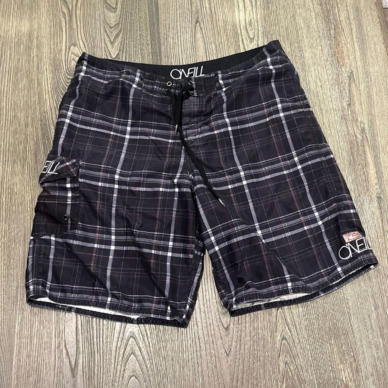Vintage O'Neill Board Short Athletic Fit Surfing Trunks Drawstring36 Size US 36 / EU 52 - 1 Thumbnail