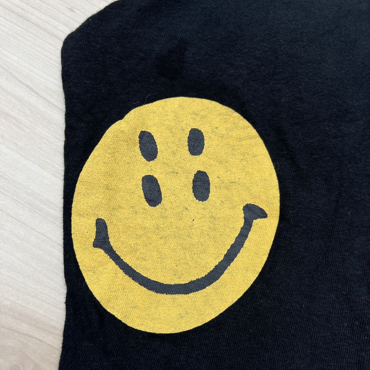 Kapital KAPITAL smiley patch long sleeve T-shirt Size US M / EU 48-50 / 2 - 5 Thumbnail