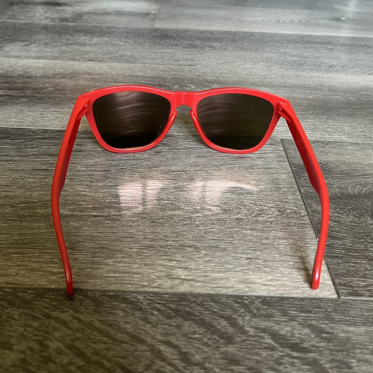 Oakley Oakley FROGSKINS Collection Matte Red Iridium Lens OO9013-92 Size ONE SIZE - 2 Thumbnail
