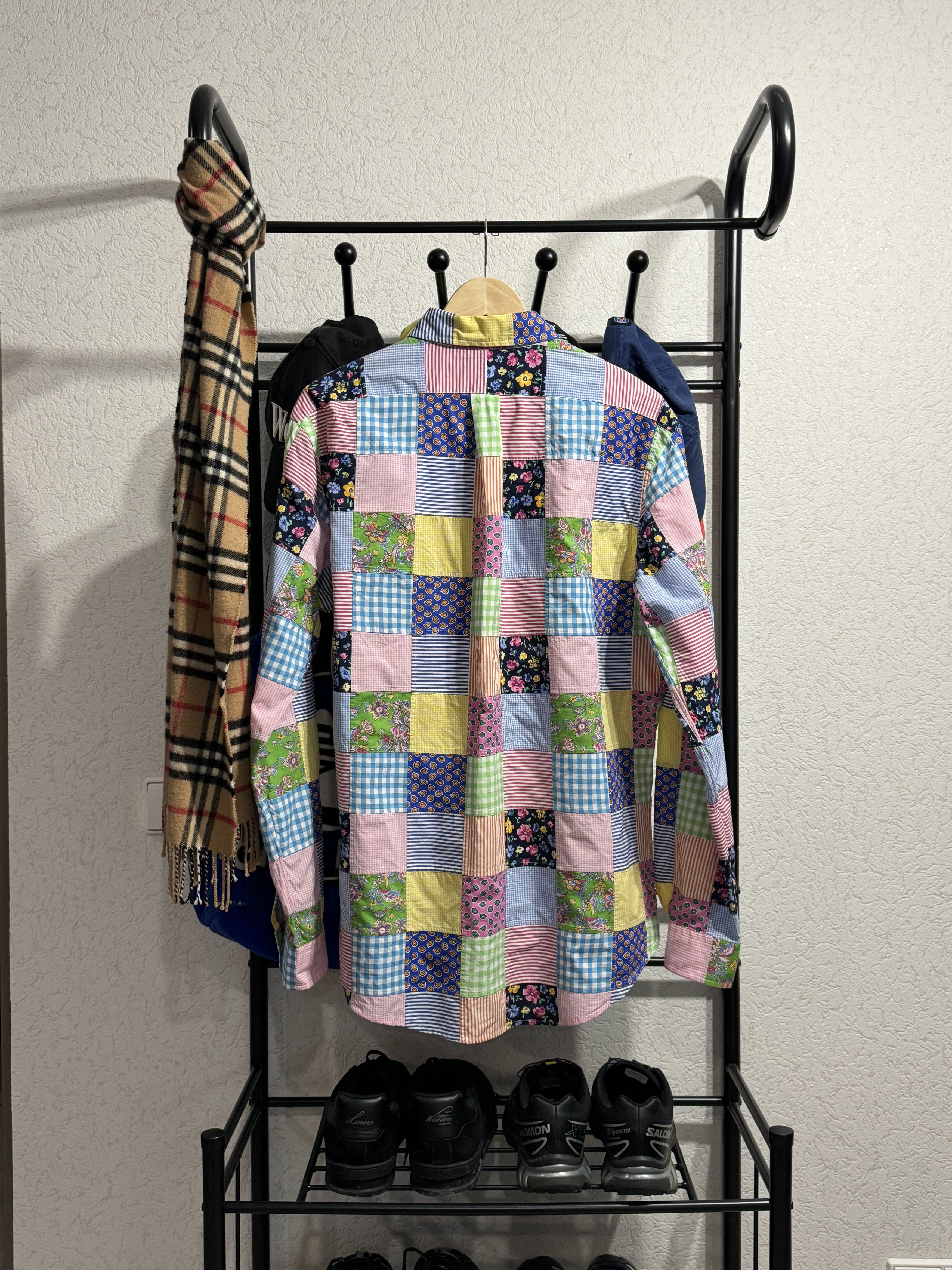 Polo Ralph Lauren Polo Ralph Lauren Patchwork Oxford Shirt Size US L / EU 52-54 / 3 - 2 Thumbnail