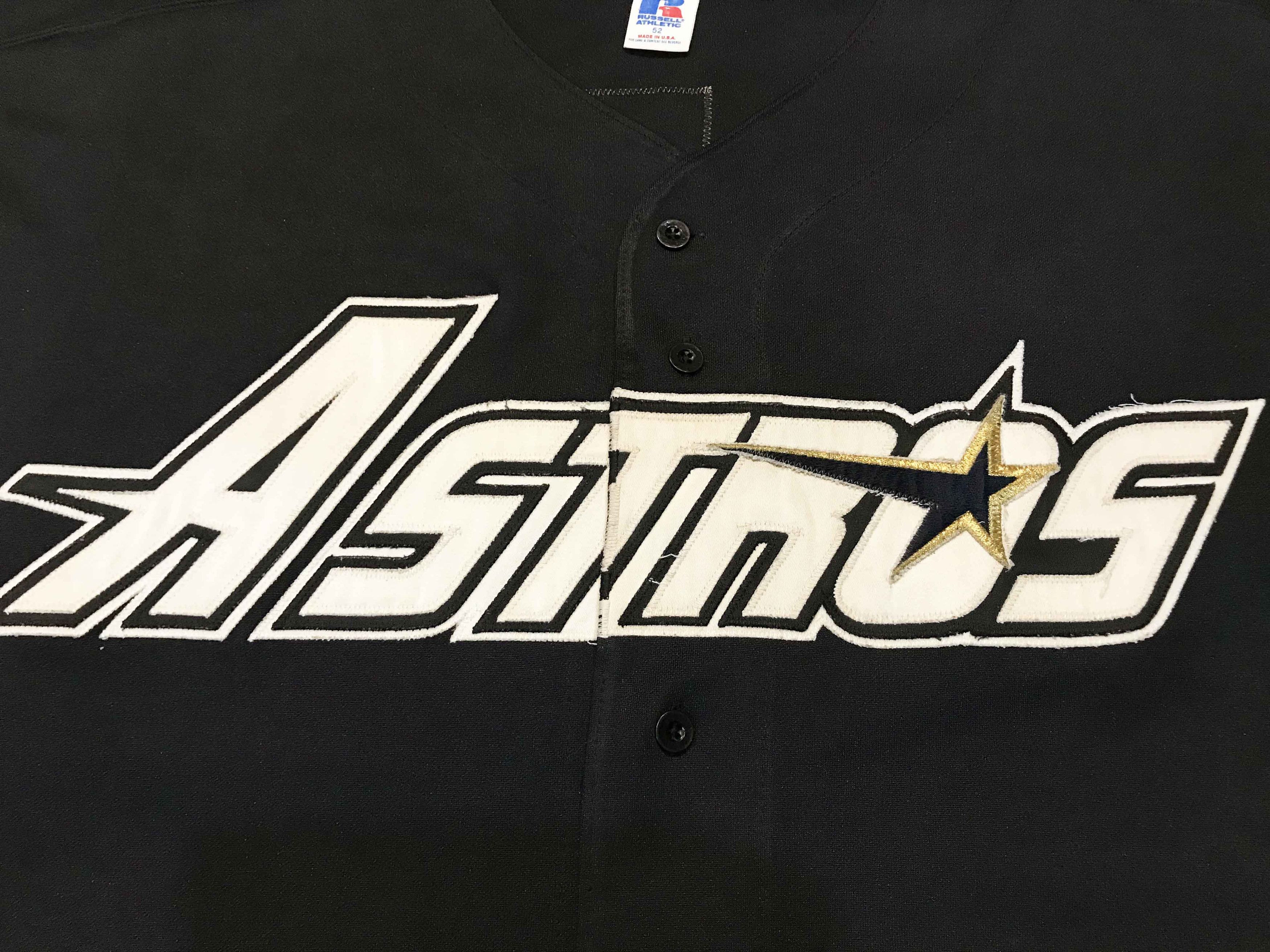 Russell Athletic Russell Diamond MLB 30th Houston Astros BAGWELL #5 Jersey Size US XL / EU 56 / 4 - 2 Thumbnail