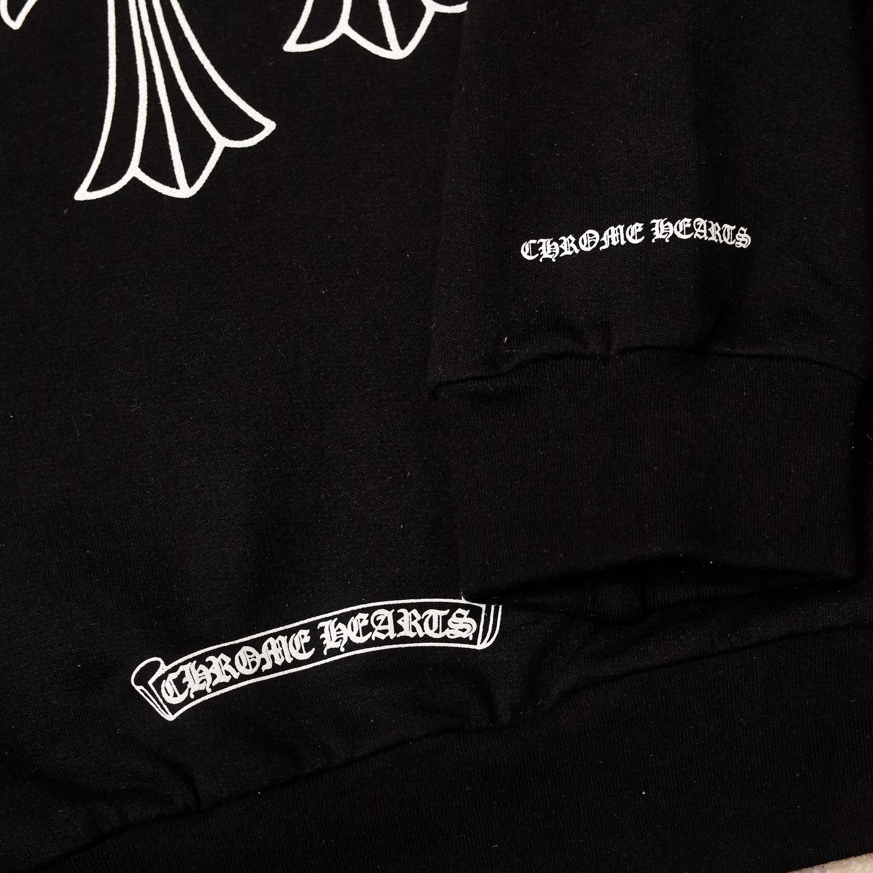 Chrome Hearts CHROME HEARTS Horseshoe Long Sleeve Hoodie Size US XL / EU 56 / 4 - 2 Thumbnail