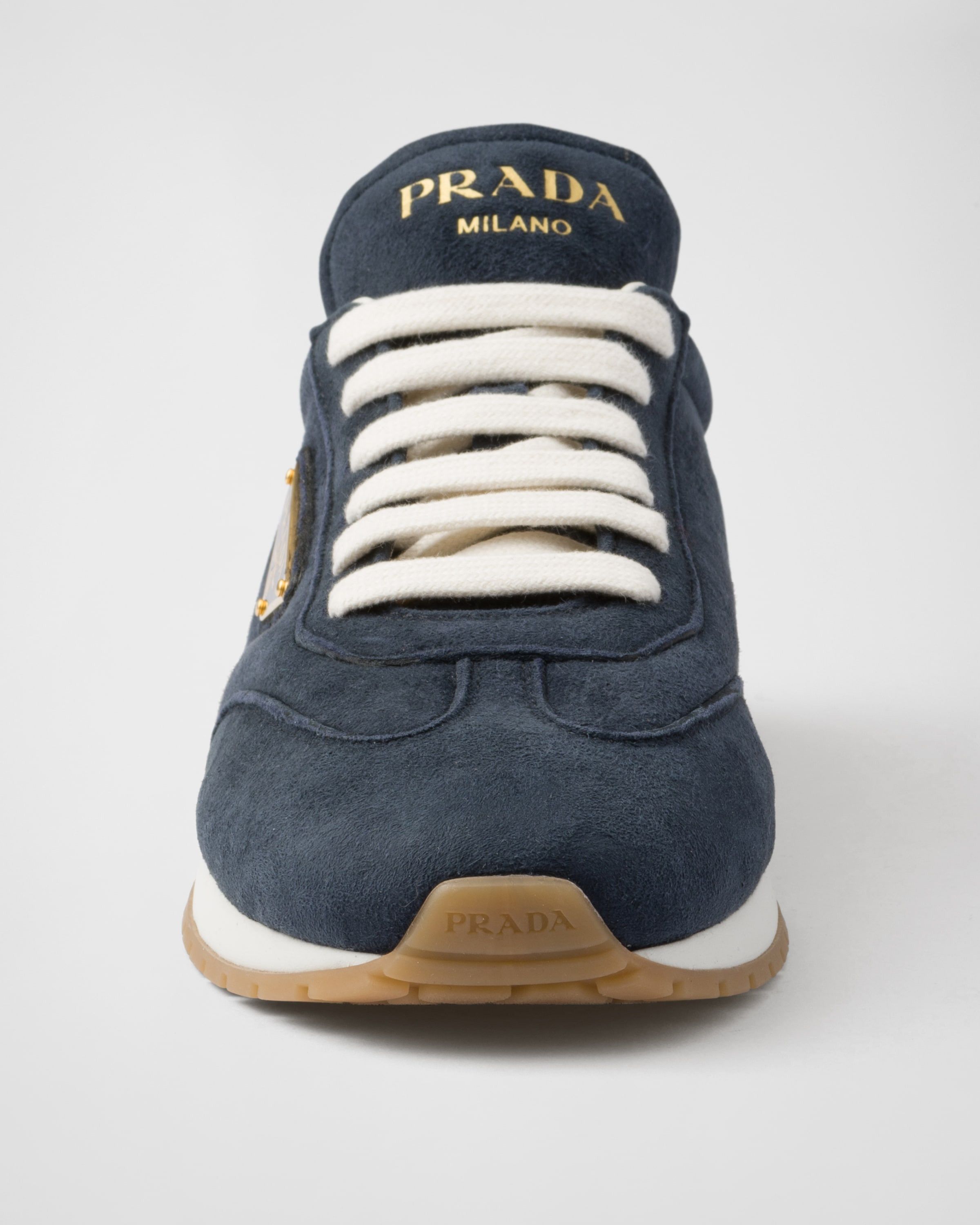 Prada o1la1rc1a0925 Suede Sneakers in Blue Size US 9 / EU 42 - 5 Thumbnail