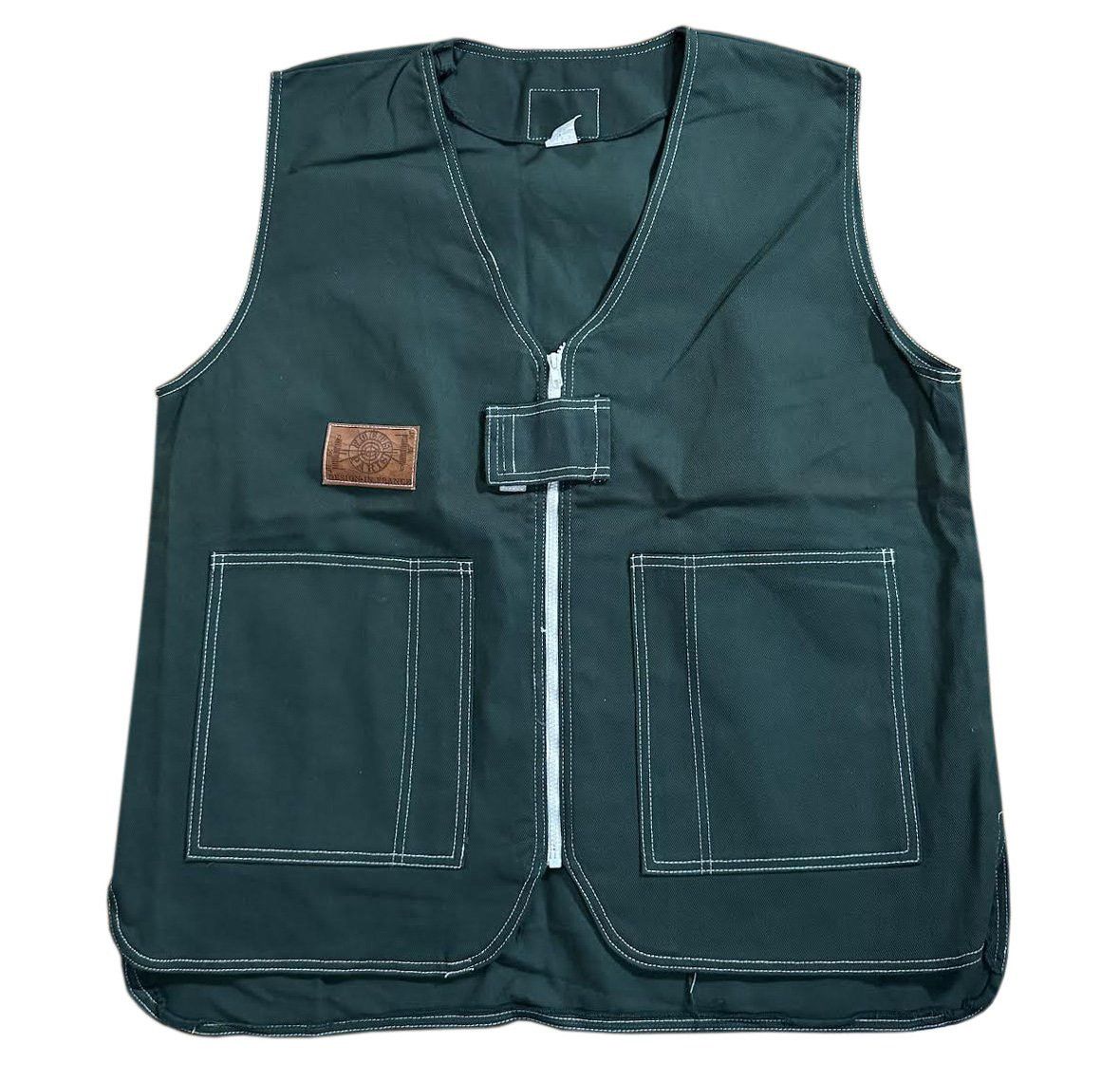 Vintage Vintage Focus Paris Forest Green Vest (Size M) Size US M / EU 48-50 / 2 - 1 Thumbnail