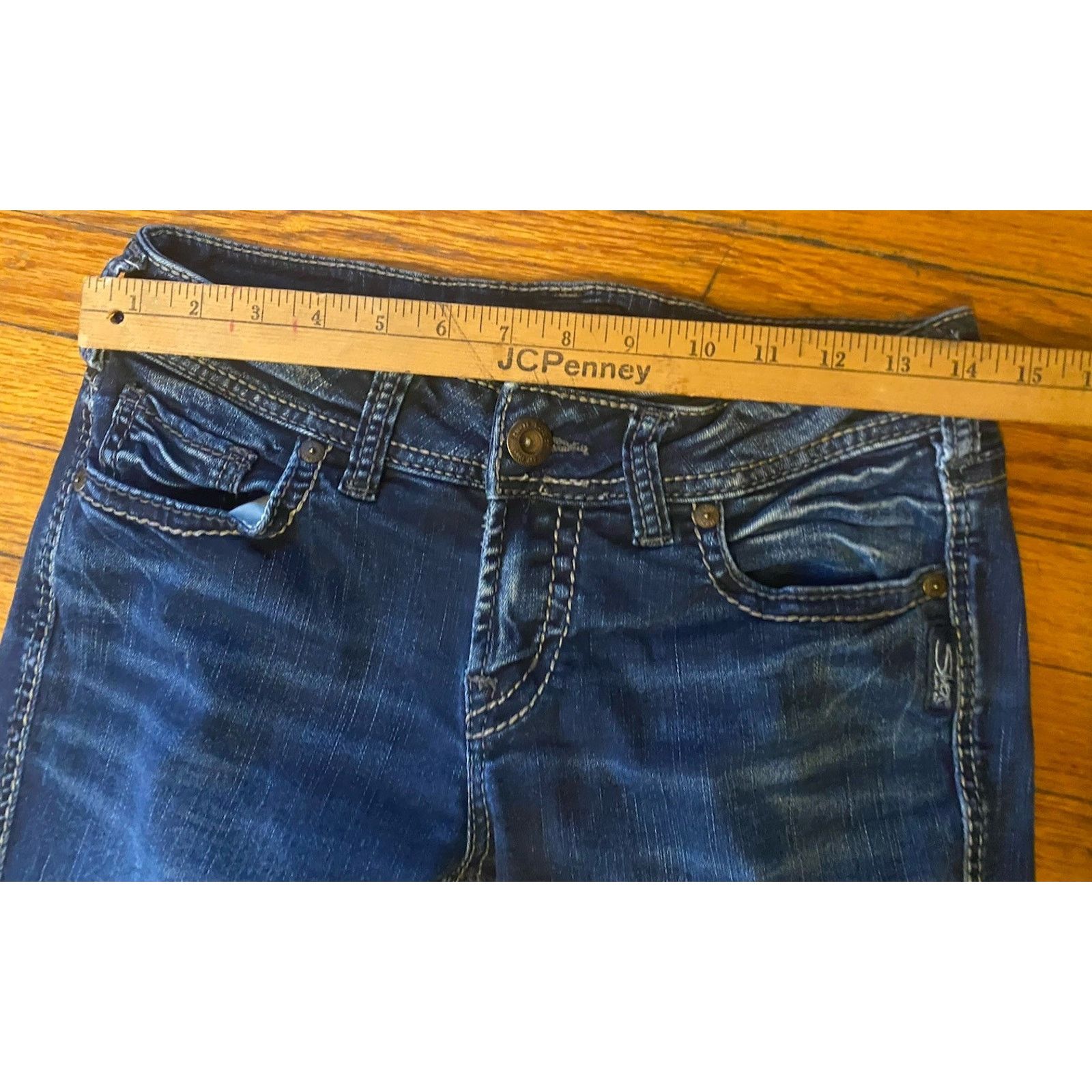Silver Jeans Co. Silver Slim Bootcut Women’s Ankle Jeans 28, 26’ Inseam Size 28" / US 6 / IT 42 - 5 Thumbnail