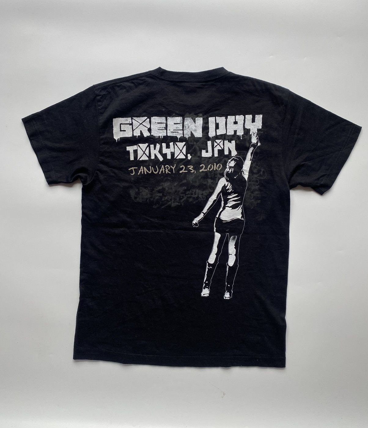 Band Tees × Vintage GREEN DAY TOKYO JAPAN JANUARY 23,2010 Size US M / EU 48-50 / 2 - 2 Thumbnail