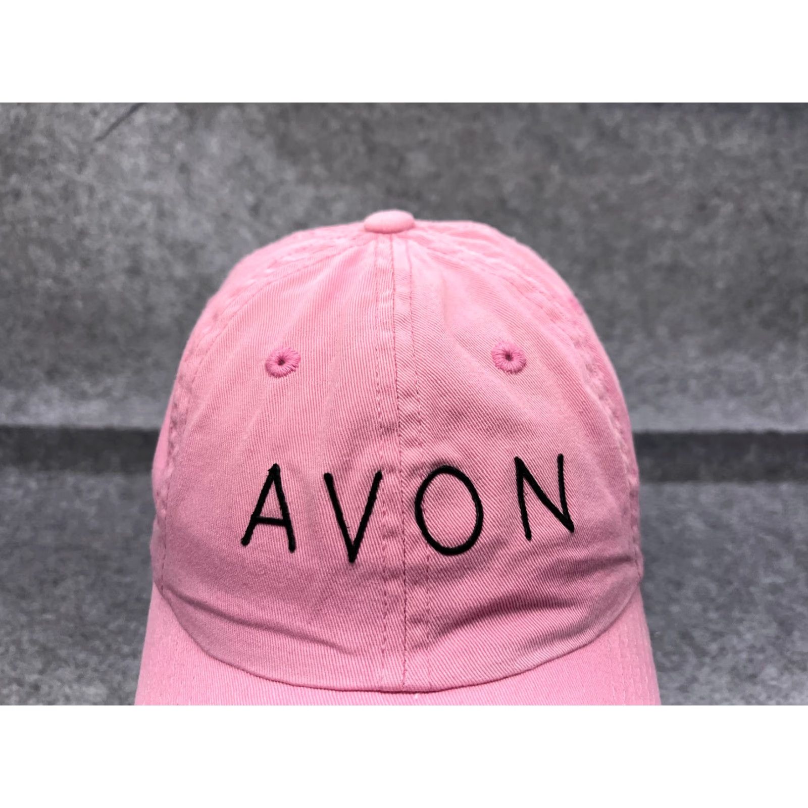 Port Authority Port Authority Avon Cosmetics Hat Cap Strap Back Women One Size Pink 100% Cotton Makeup Size ONE SIZE - 2 Thumbnail
