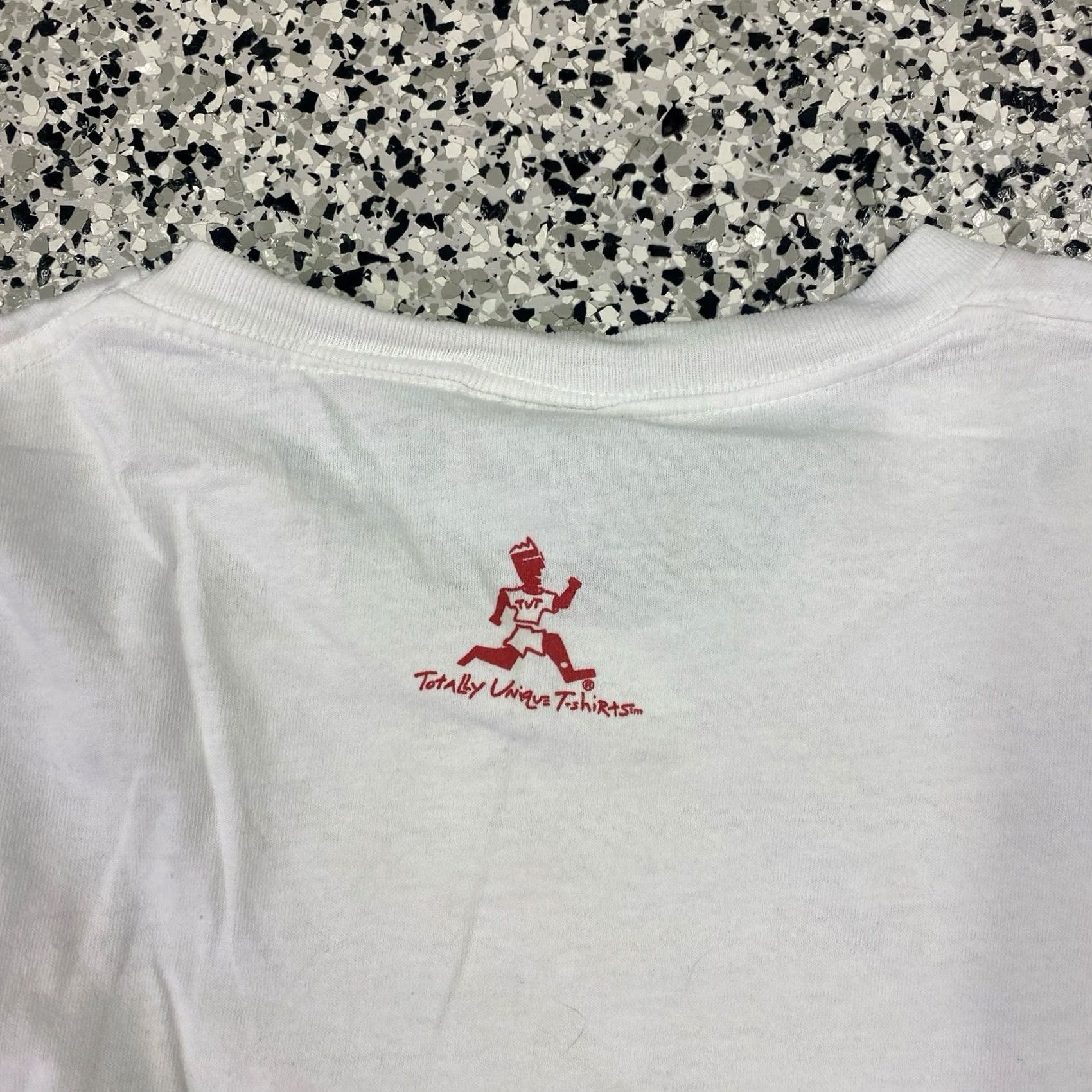 Vintage VINTAGE TUT T-Shirt White 90s Money Power Time XL Men Short Sleeve Crew Neck Cotton Logo Size US XL / EU 56 / 4 - 5 Thumbnail