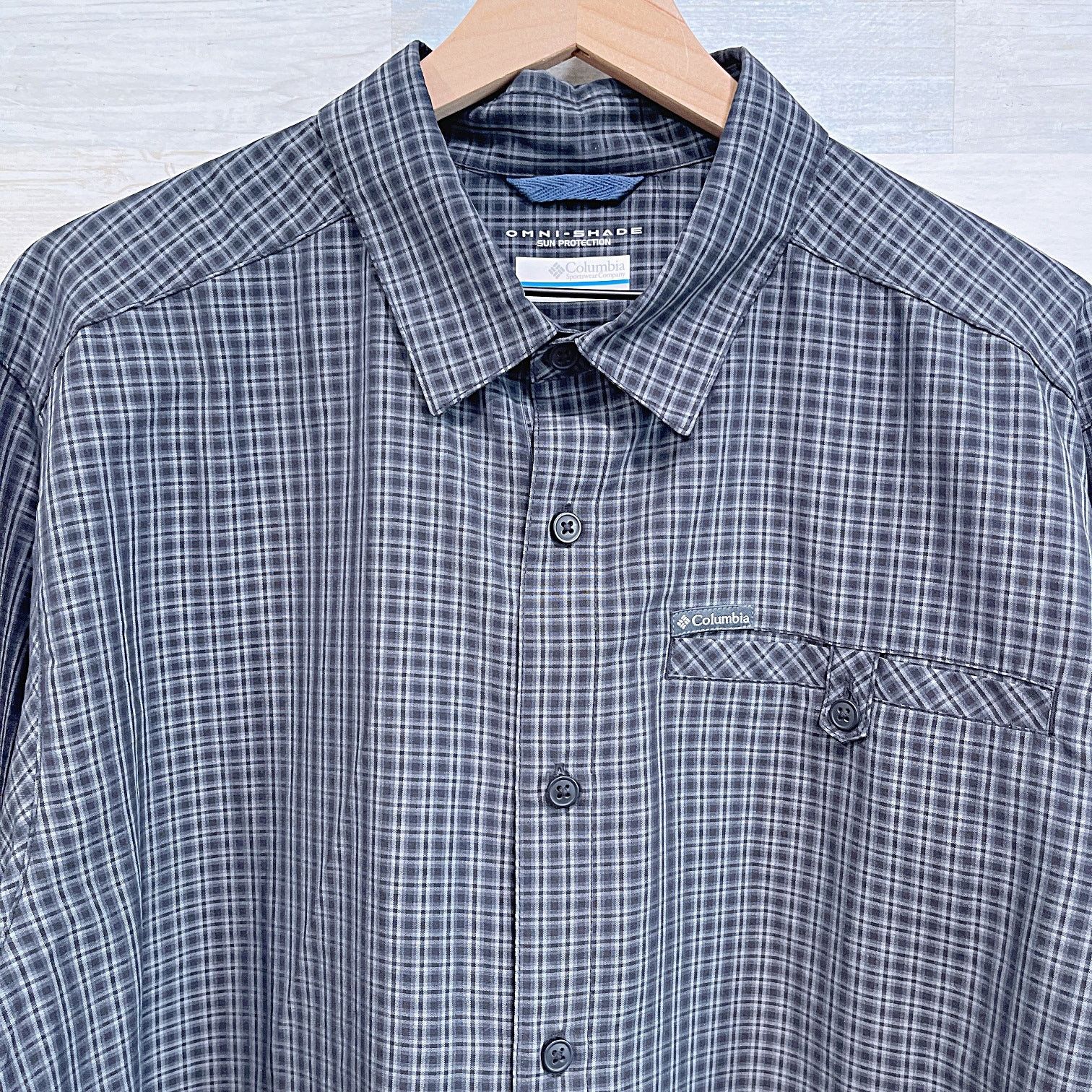 Columbia Columbia Declination Trail II Hiking Shirt Gray Plaid Omni L Size US L / EU 52-54 / 3 - 2 Thumbnail