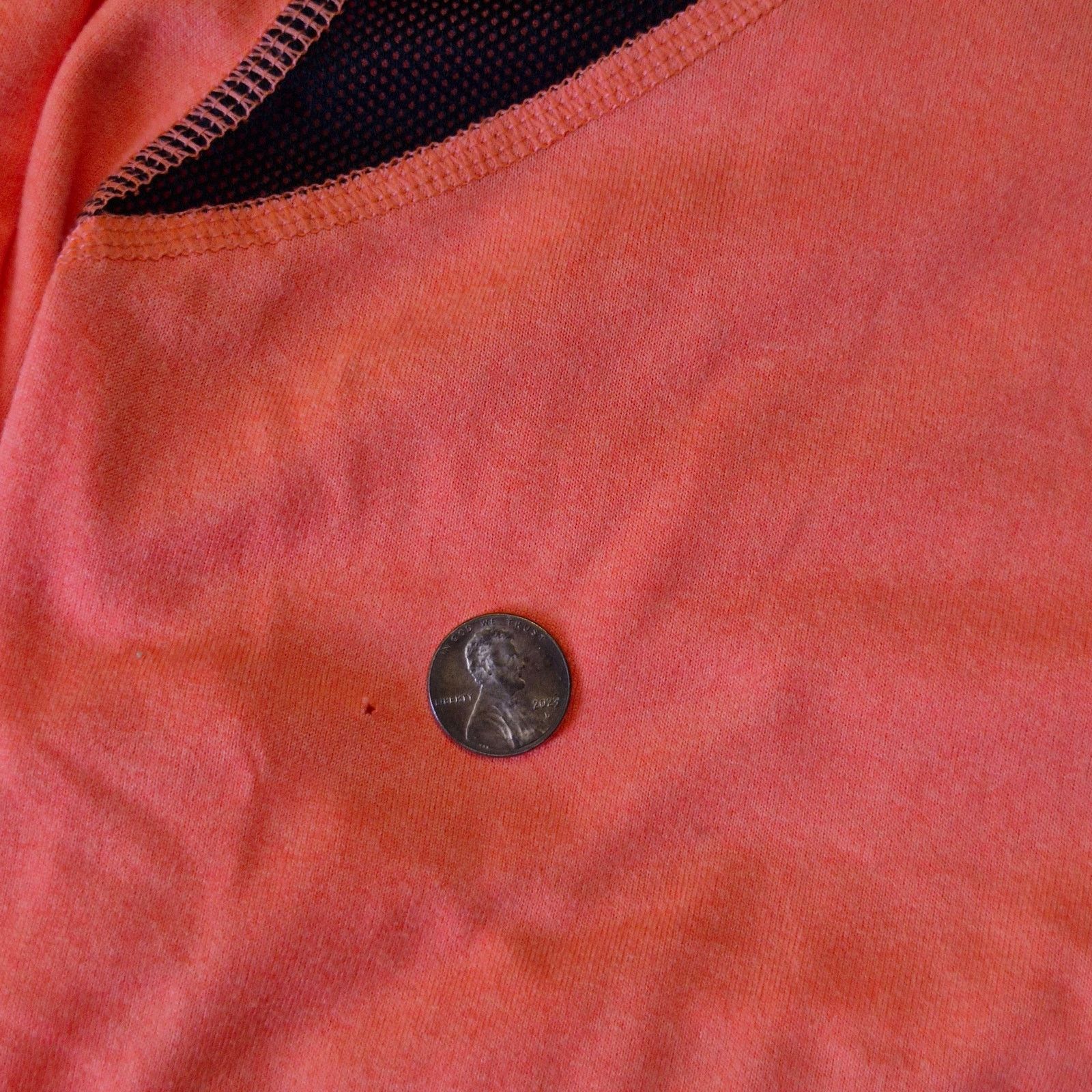 Nike Nike Women’s Dri‑Fit Orange Black Mesh Long Sleeve Size S Size S / US 4 / IT 40 - 5 Thumbnail