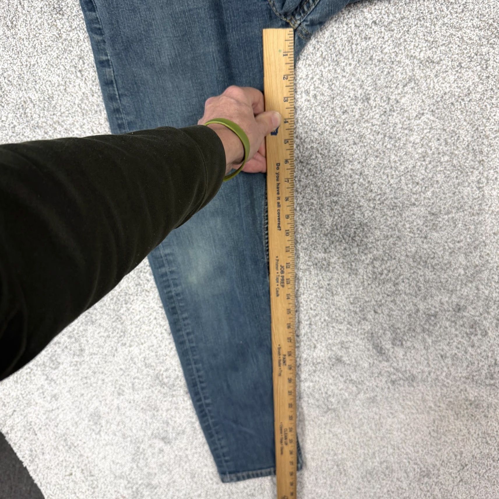 Levi's Levi's 508 Jeans Mens Regular Tapered Blue Mid Wash Denim 32x28 Red Tab Waist 32 Inseam 28 Jeans Shirt? Size US 32 / EU 48 - 4 Thumbnail