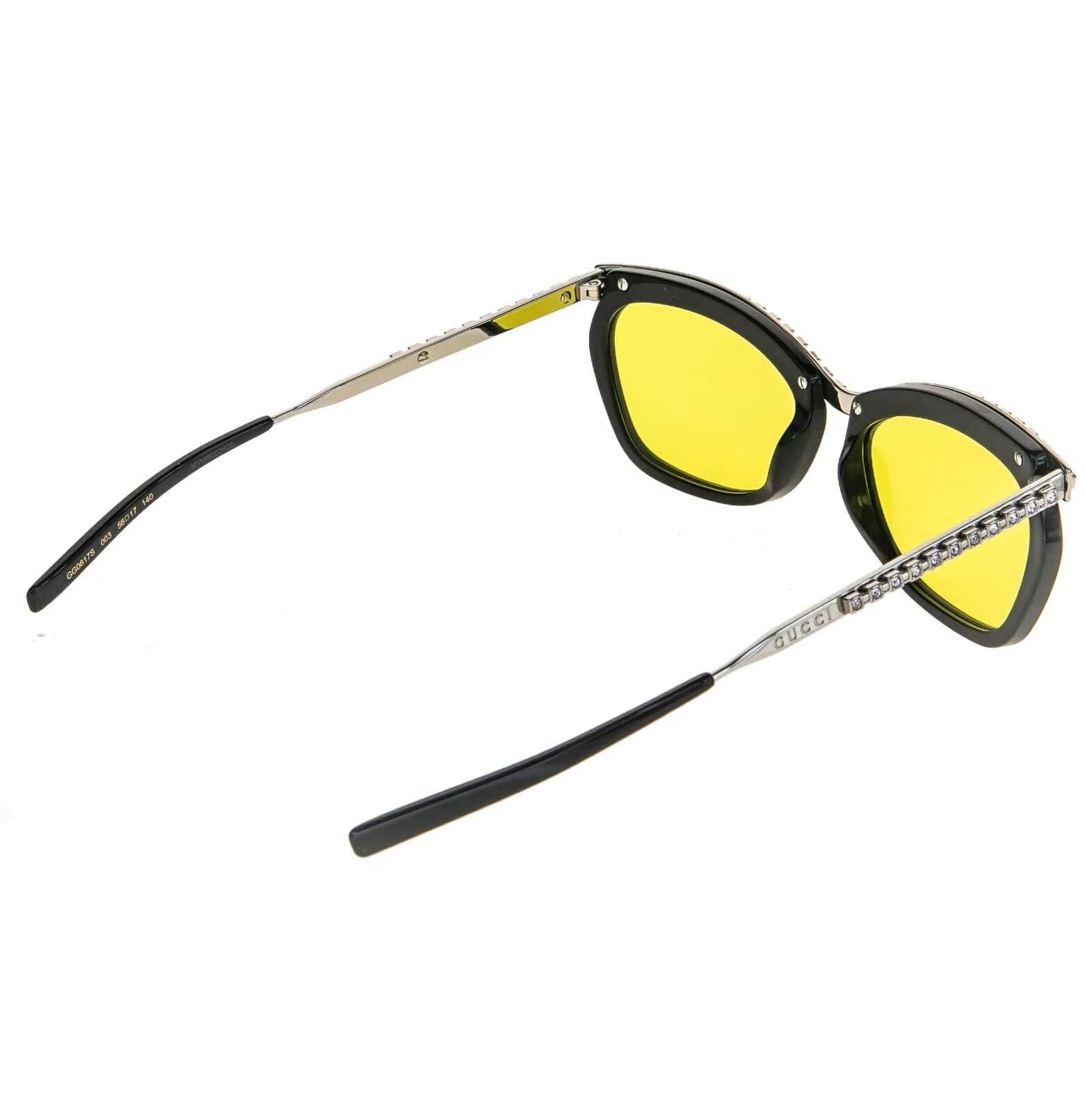 Gucci GUCCI AUTHENTIC Hollywood Forever 0617 Sunglass GG0617S 003 Size ONE SIZE - 4 Thumbnail