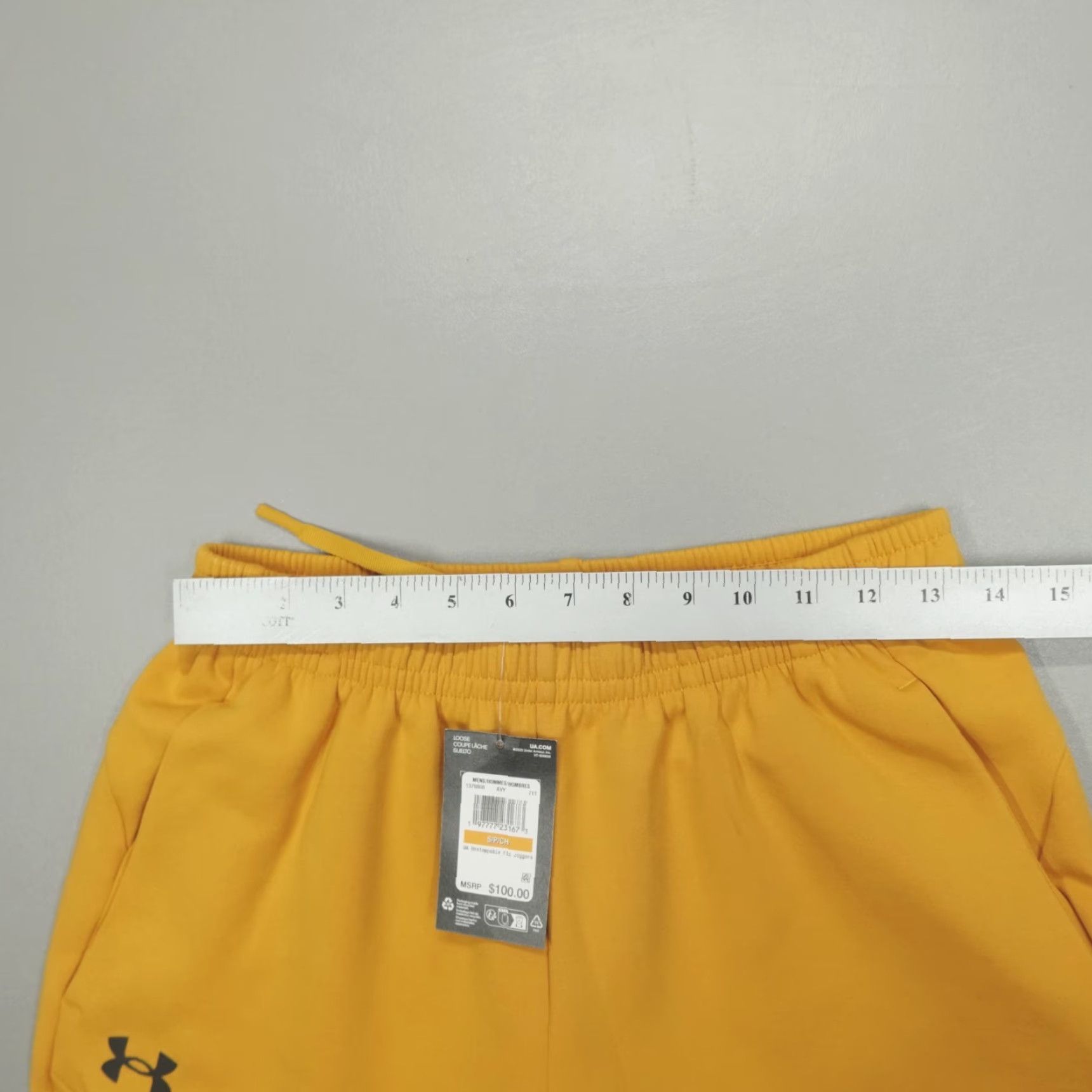 Under Armour Under Armour Unstoppable Fleece Joggers Men’s Size S Yellow 1379808-711 Size US S / EU 44-46 / 1 - 4 Thumbnail