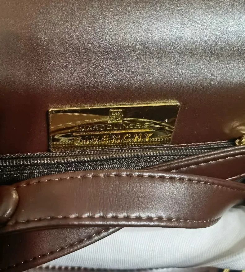 Givenchy Givenchy Four-Panel Brown Accordion Kelly, Handbag, Should Size ONE SIZE - 5 Thumbnail