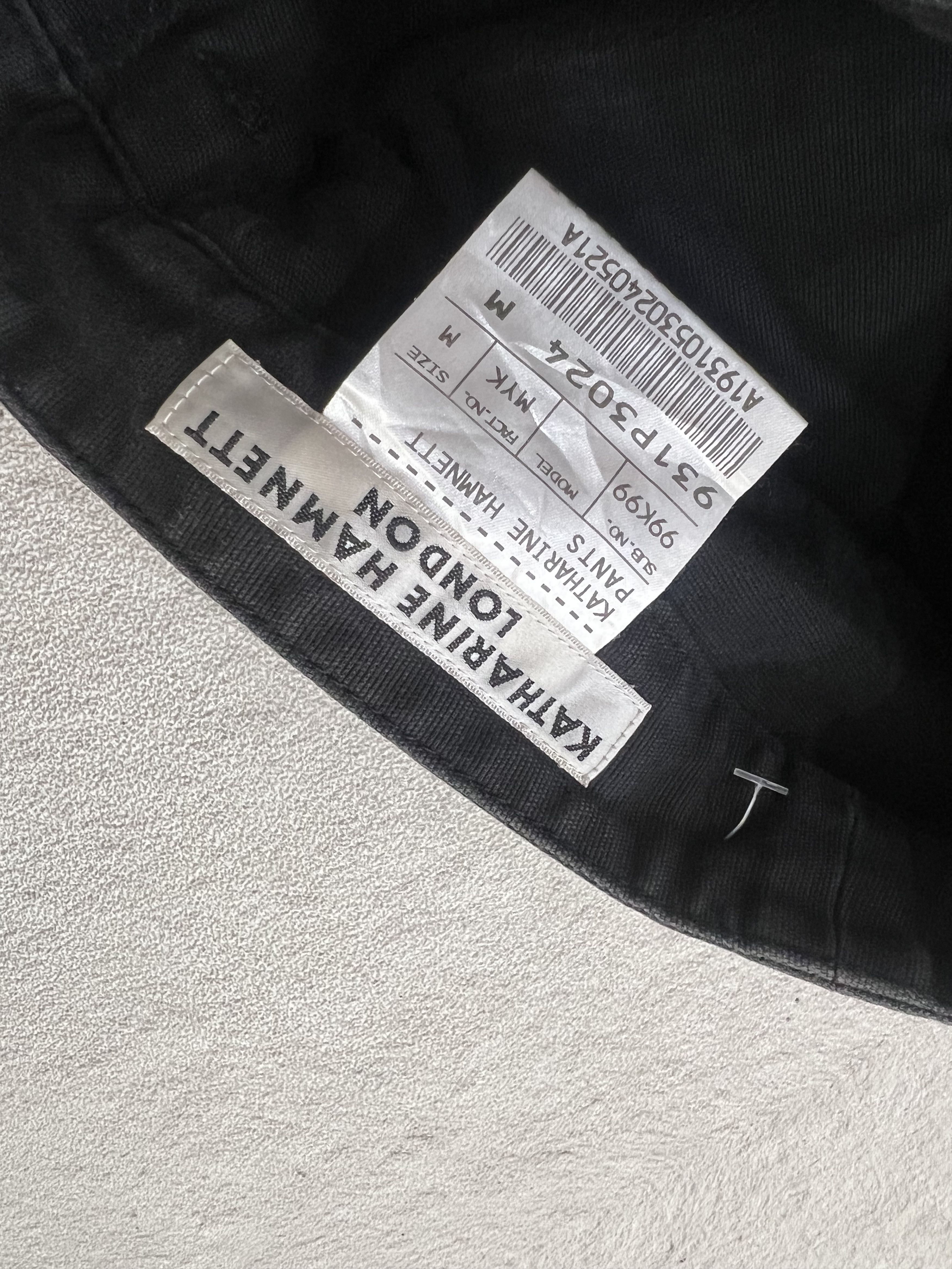 Katharine Hamnett London 2000s Hamnett London Flare Work Fatigue Ruched y2k Lgb Ifsix Size US 29 - 7 Thumbnail